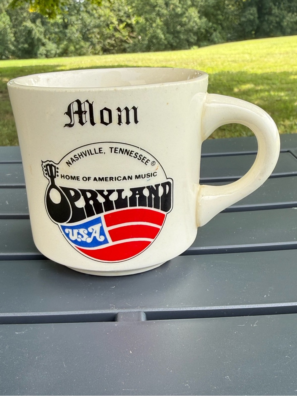 vintage Mom Opryland USA souvenir coffee mug